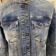 Load image into Gallery viewer, Sandwich stretch denim jacket 38
