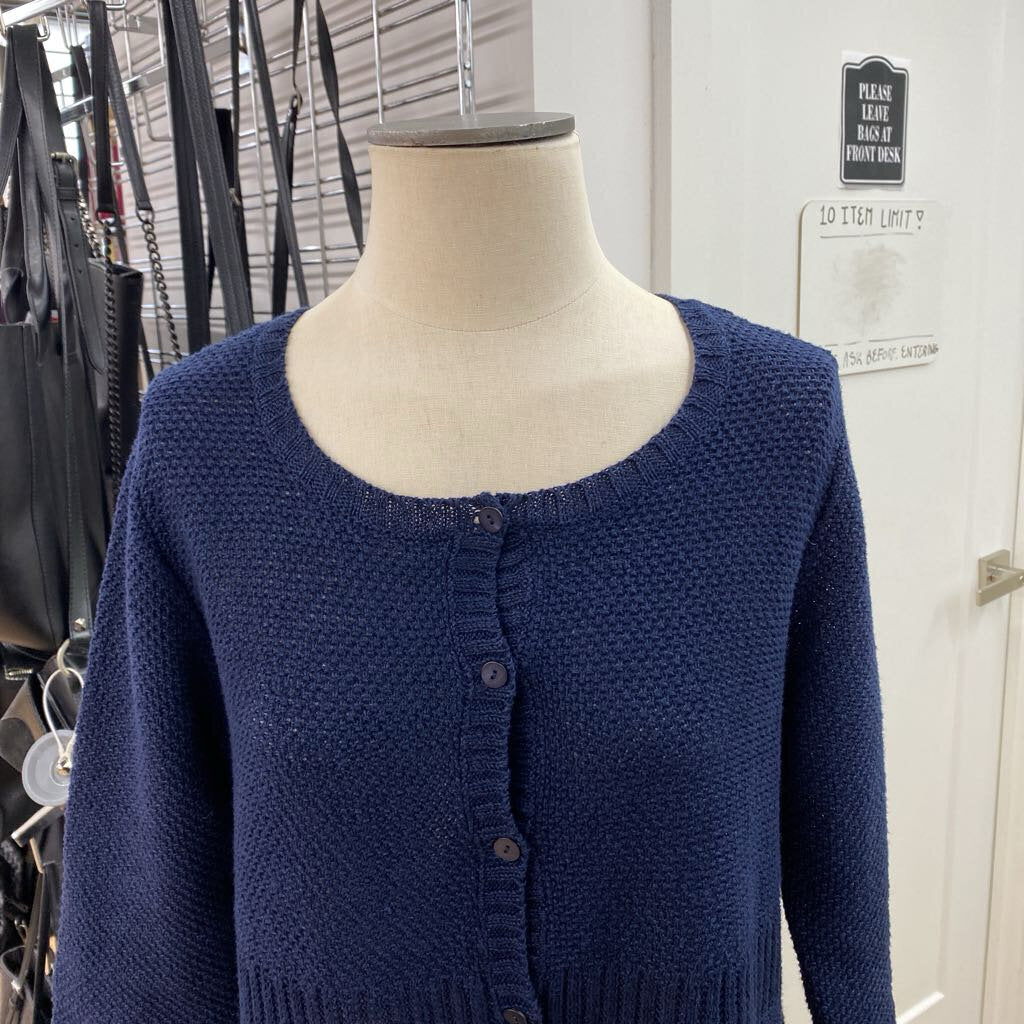 Eileen Fisher hemp cardi S