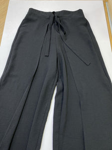 Zara tie front flowy pants S