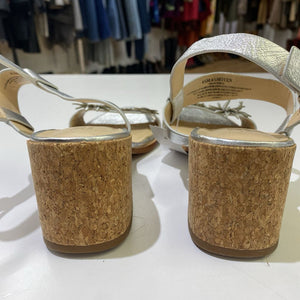 IMNYC cork heel sandals 6.5