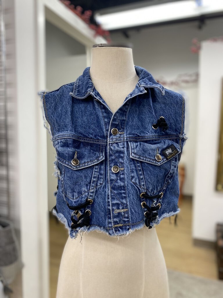 Parasuco vintage denim vest M