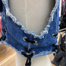 Load image into Gallery viewer, Parasuco vintage denim vest M
