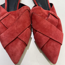 Load image into Gallery viewer, Marc Fisher suede mules 7.5
