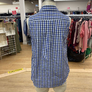 Lands End gingham top 8