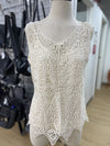 Grand & Greene vintage lace top L