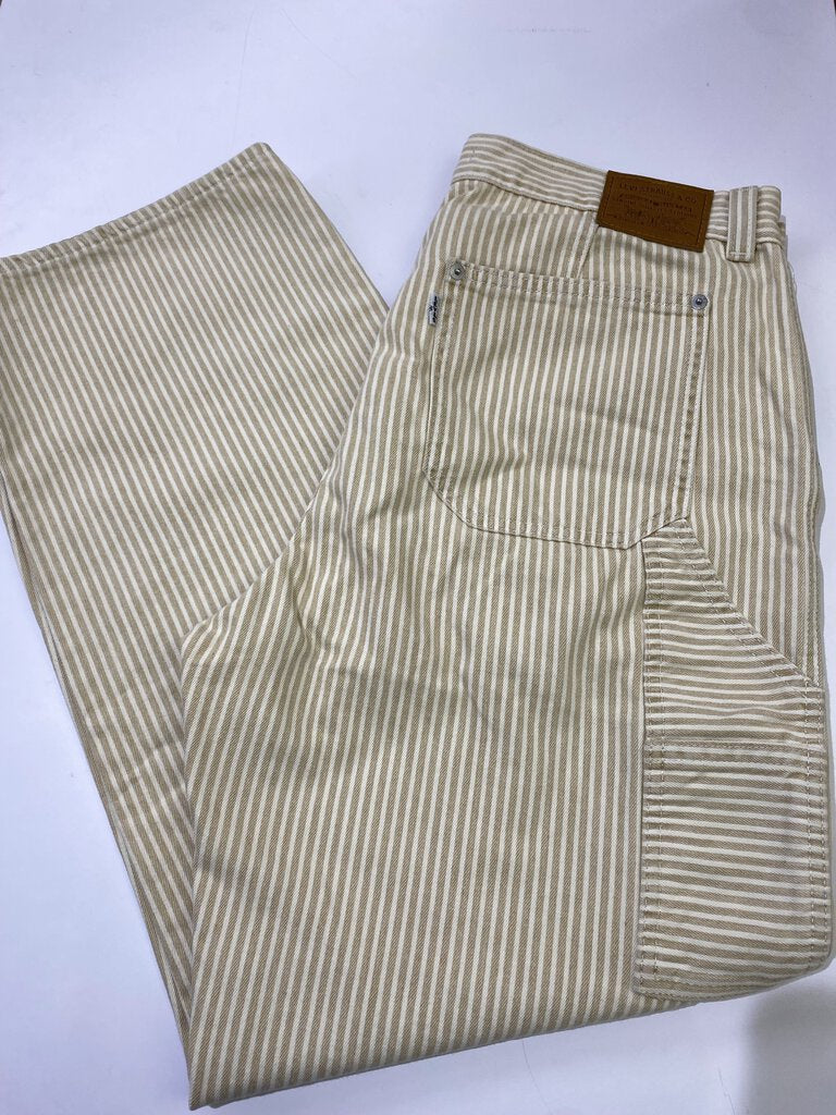 Levi's striped jeans 30