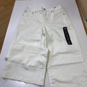 J Crew (outlet) Wide-Leg Crop jeans NWT 26