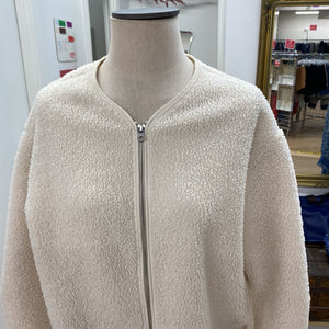 Wilfred light teddy coat S