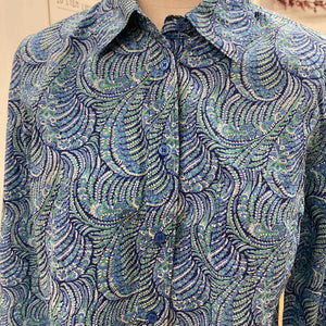 Liberty of London paisley shirt M NWT