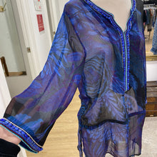 Load image into Gallery viewer, Desigual sheer top L
