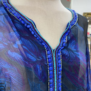 Desigual sheer top L