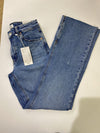 Mango Straight Leg split hem jeans NWT $