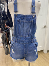 Load image into Gallery viewer, H&amp;M denim overalls 6
