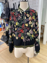 Load image into Gallery viewer, Zara floral bomber jacket S
