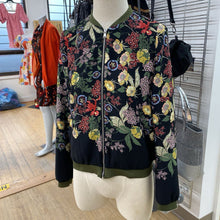 Load image into Gallery viewer, Zara floral bomber jacket S
