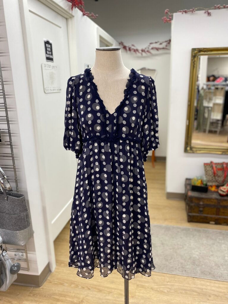 INC Polka dot dress 8