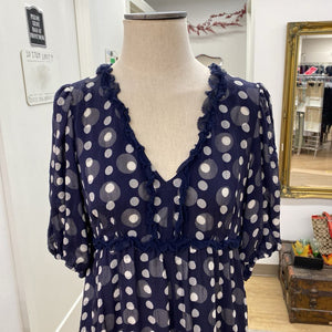 INC Polka dot dress 8