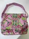 Vera Bradley quilted messenger bag