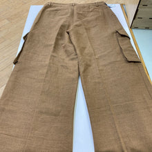 Load image into Gallery viewer, Banana Republic (outlet) Linen Blend wide leg cargo pants NWT 6
