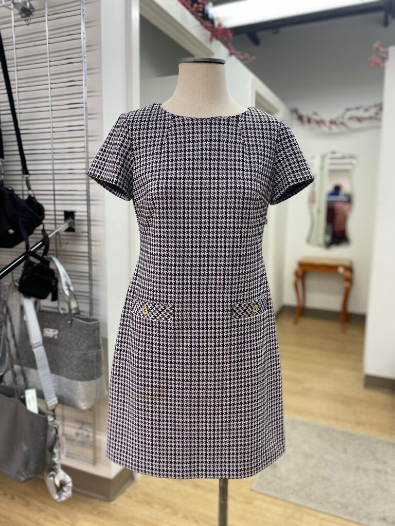 Tommy Hilfiger houndstooth knit dress 6