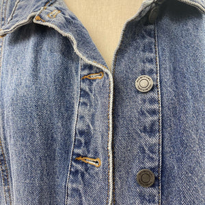 Habitual short sleeve denim jacket XL