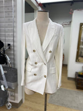 Load image into Gallery viewer, Babaton lined linen blend blazer 2
