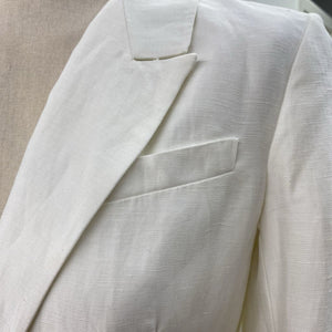 Babaton lined linen blend blazer 2