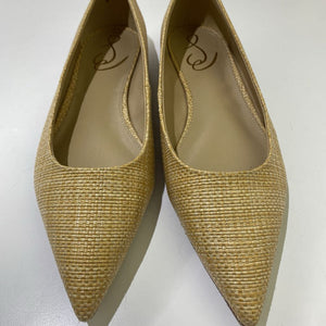 Sam Edelman raffia flats 7.5