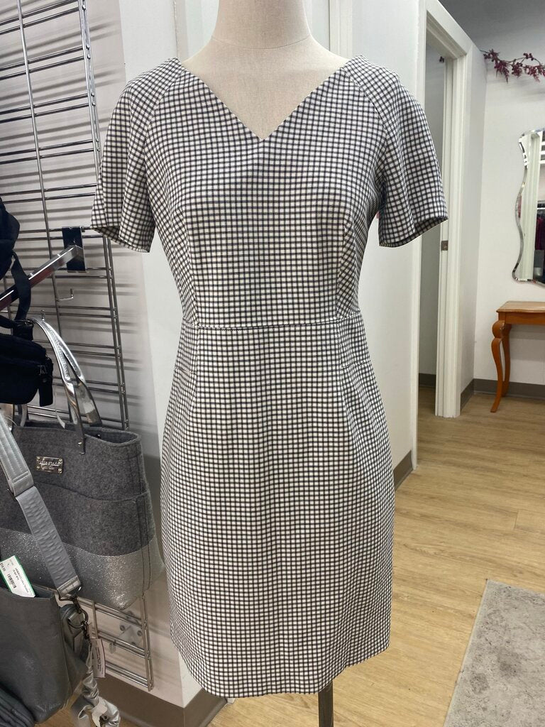 Banana Republic plaid dress 6