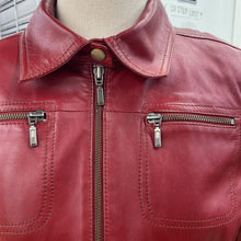 Load image into Gallery viewer, Danier button out lining leather jacket S
