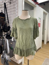 United Colours of Benetton ruffle top S