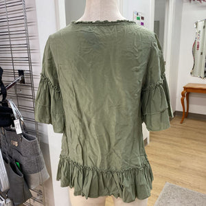 United Colours of Benetton ruffle top S