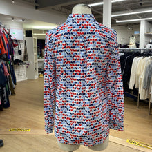 Load image into Gallery viewer, Talbots hearts print button up M

