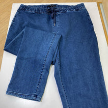 Load image into Gallery viewer, FDJ tie waist jeans 14
