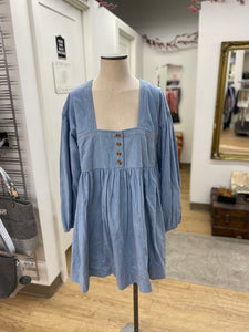 Anthropologie denim dress M