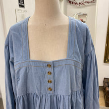 Load image into Gallery viewer, Anthropologie denim dress M
