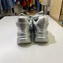 Load image into Gallery viewer, Alexander McQueen silver sneakers 5
