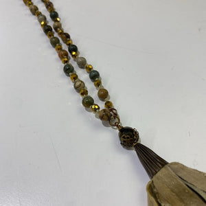 JV Studios Jasper Necklace (Canadian Designer)