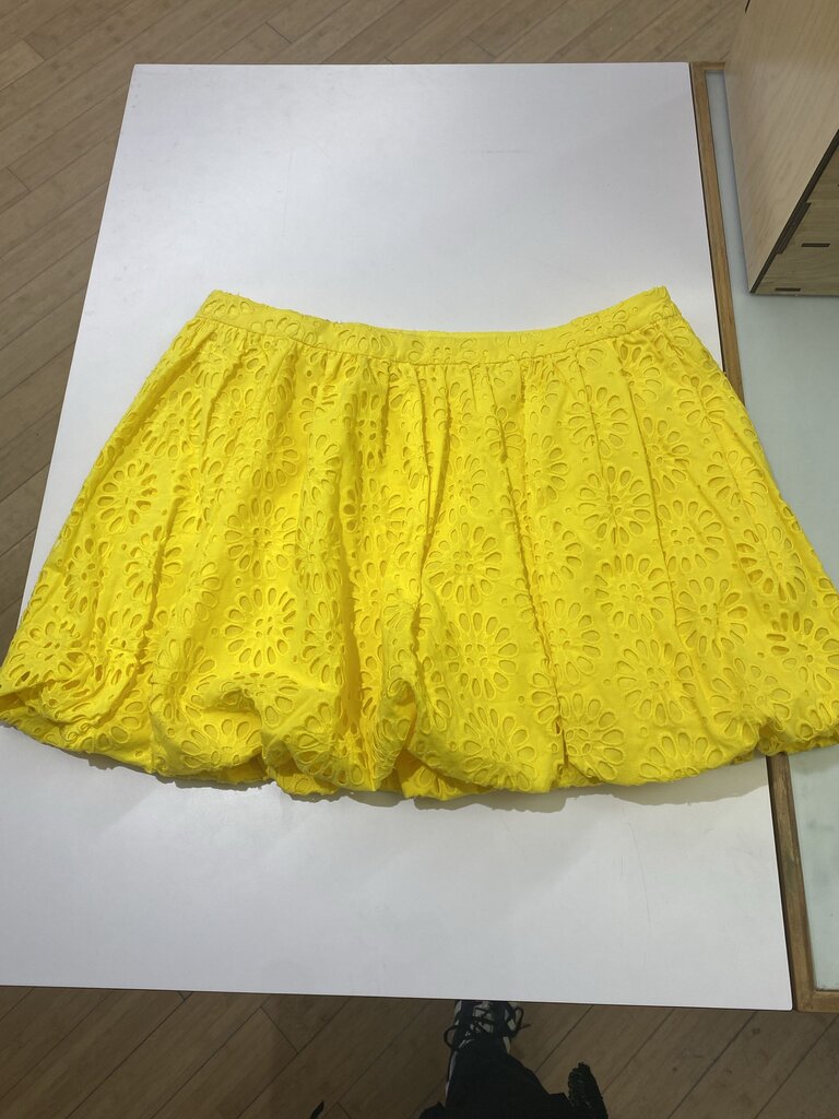 Lilly Pulitzer eyelet bubble mini skirt 16