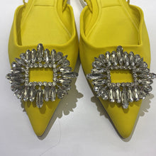 Load image into Gallery viewer, Zara crystal detail slingbacks 37
