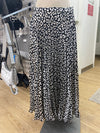 Asos animal print pleated skirt 6
