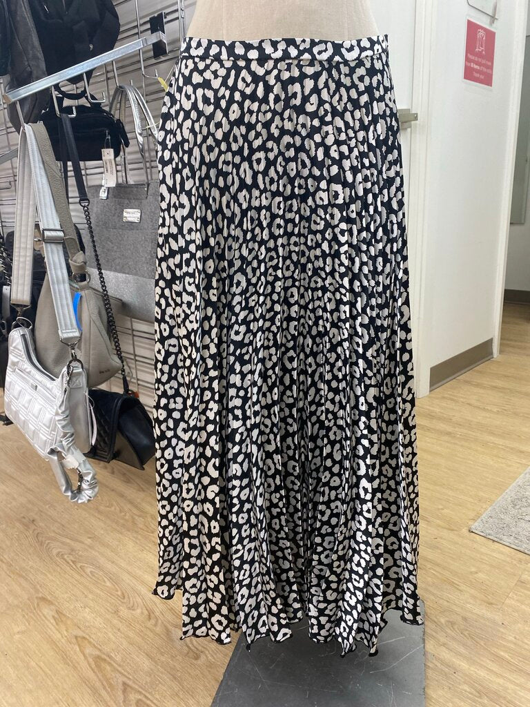 Asos animal print pleated skirt 6