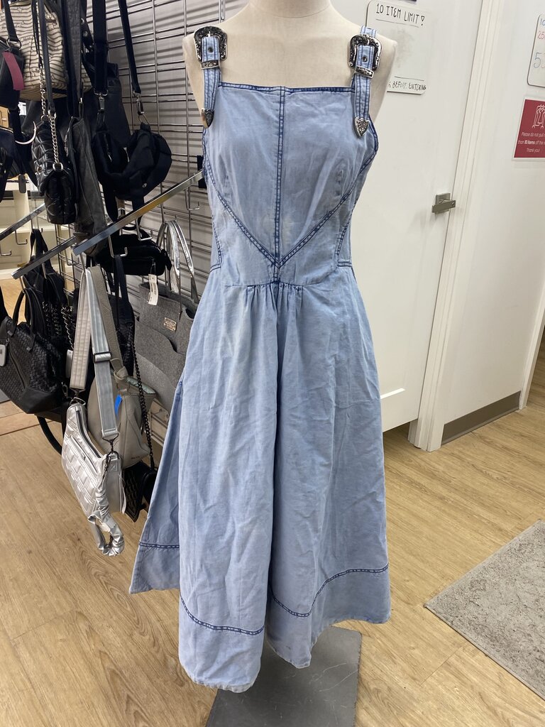 Free People chambray dress 4
