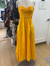 Mango strapless maxi dress 4