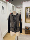 Chicos sweater blazer 0