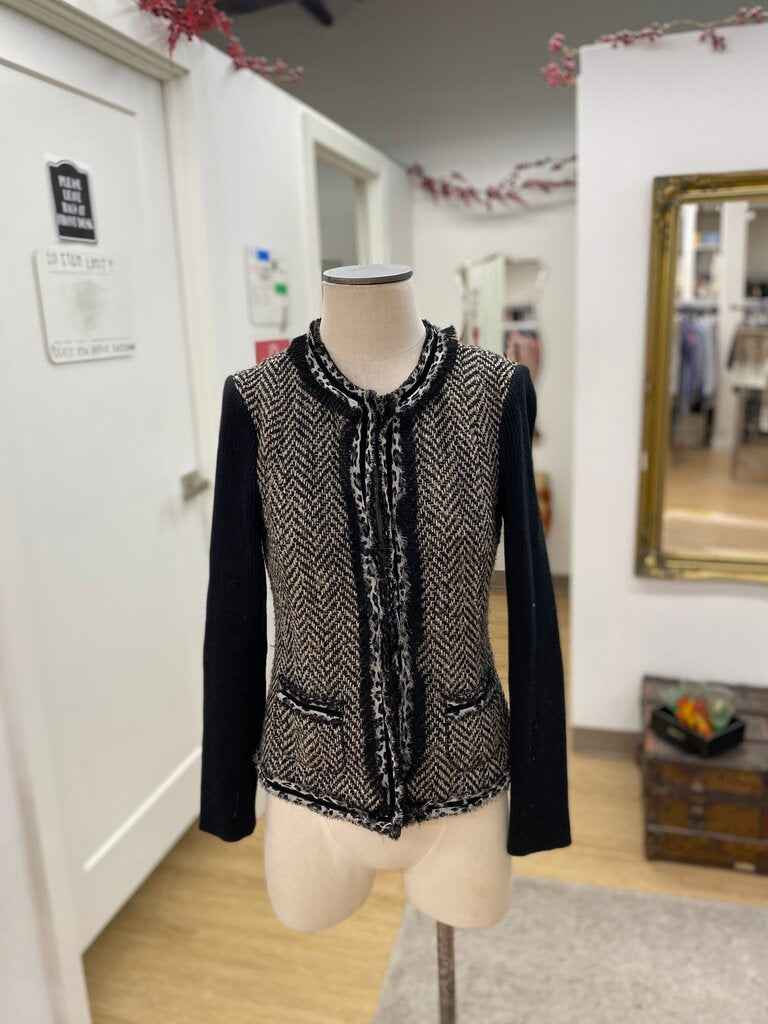 Chicos sweater blazer 0