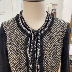 Chicos sweater blazer 0