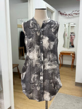 Load image into Gallery viewer, Eileen Fisher sheer sleeveless top/tunic S
