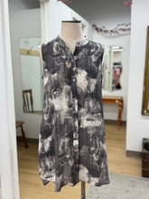 Load image into Gallery viewer, Eileen Fisher sheer sleeveless top/tunic S
