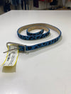 Danier animal print pony hair belt XS